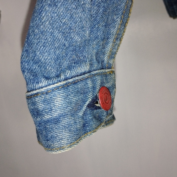 UPCYCLED KING OF HEARTS DENIM JACKET - Picture 8 of 10